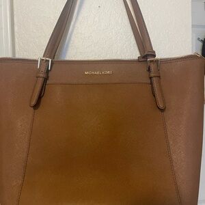Michael Kors Tan Leather Tote